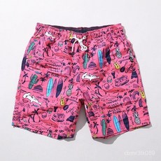 沙灘短褲 衝浪短褲 運動泳褲 五分泳褲 百搭沙灘褲可下水速幹衝浪褲男女情侶遊泳褲沙灘短褲可遊泳海灘褲 0615 Z6FM