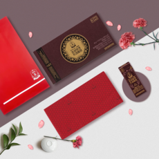 정관장 홍삼양갱 프리미엄 선물포장 쇼핑백증정, 1박스, 45g