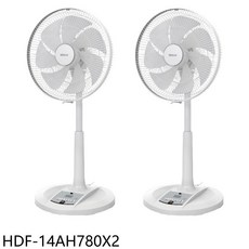 禾聯 HDF-14AH780X2 14吋 DC變頻 無線 2入組 電風扇, HDF-14AH780-MX2