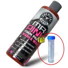 케미컬가이 미스터 핑크 폼파티 카샴푸 폼샴푸 코팅 세차샴푸 473ml+소분용기, 1개, 473ml