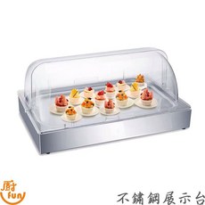 多層不鏽鋼蛋糕甜點展示台 食品級材質 穩固耐用易清潔 自助餐宴會適用, 1個, 加購-可掀PC蓋