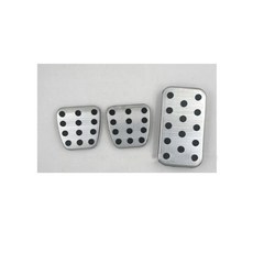 자동차 가스 브레이크 페달 시빅 세대 미끄럼 방지 발받침 풋 커버 부품, 10. MT 3pcs, 기본