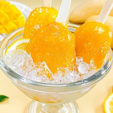 생망고를 그대로 얼린 아이스망고바, 10개, 60g