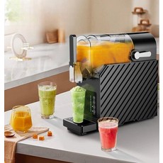 홈 슬러시기계 가정용 미용실 1구 학원 미니 휴게실 우유 칵테일 슬러쉬, 25