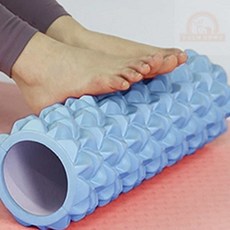 홈트기구 헬스롤러 스트레칭폼롤러 홈트운동기구 돌기 스트레칭용품 스카이 폼롤러 마사지 33cm HL170298, 본상품