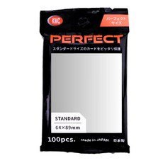 KMC 포켓몬카드 퍼팩트핏 사이즈 스탠다드용 64x89 mm 100매 | Perfect size Fit for standard card size, 1개
