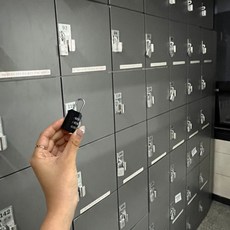 다이얼 잠금장치 자물쇠 락커 수납장 소형 블랙