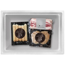 [LASAN] 프롬제주 x 라산 제주 흑돼지 샤퀴테리 선물세트A 950g (냉동), 1개