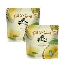 (소비기한 26.09.03) [생활앤] 냉동 두리안, 2개, 220g