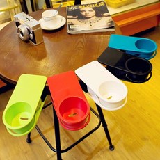 레비바 컵거치대 컵걸이대, 1컵홀더집게-화이트, 1개, 1컵홀더집게-화이트