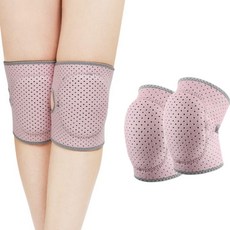 도톰 스펀지 쿠션 무릎보호대 2p, 핑크(P), 2개