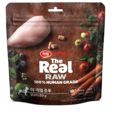 하림펫푸드 퍼피 더리얼 로우 동걸견조 사료, 채소, 50g, 1개