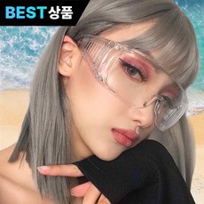 물총 워터 축제 흠뻑쇼 워터밤 투명 고글 안경, 1개