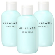 시세이도 아쿠아라벨 밀크, 145ml, 3개