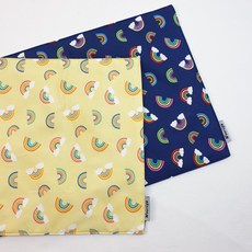 우리가 수제 순면 누빔솜 덧댄 푹신한 유아 편백 메밀 목베개 베개커버 20x40 25x45 30x50 35x55 레보