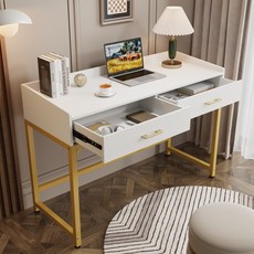 NBLUU 책상 + 2개 서랍, white