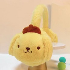 防凍必備 冬季加厚 保暖耳朵 會動會響 可愛耳罩 兒童防風護耳套 三麗歐卡通毛絨