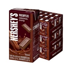 허쉬 초콜릿드링크 오리지널, 72개, 190ml