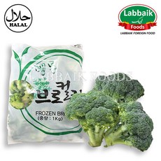 FROZEN Broccoli Vegetable (Gobi) 1kg 냉동 브로콜리 야채, 1개