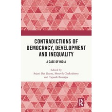 (英文圖書)Contradictions of Democracy Development and Inequality: A Case of India 精裝版, Routledge India, 英文