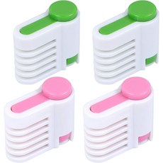 AUEAR 토스트 주방 고정 도구용 DIY 케이크 레벨러 슬라이서 조절식 빵 커터 5겹 세트, AUEAR 토스트 주방 고정 도구용 DIY 케이크 레벨