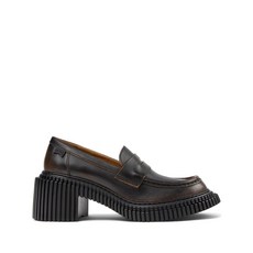 캠퍼 픽스 런던 레더 페니 로퍼