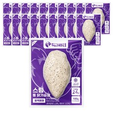 득근파티 통 닭가슴살 블랙페퍼, 20개, 100g