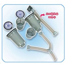 싱크대배수구 소형2볼세트 싱크대배수구 bes+931Dz, 사각1 오버플로우, 본상품선택