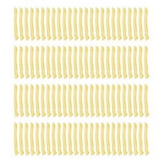 라베코 일회용 라운드캡 부직포 위생모자, 100개, 옐로우