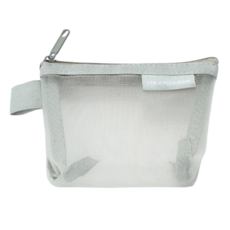 Hechooses 兒童網紗零錢包 輕巧迷你收納袋 透明拉鍊小錢包