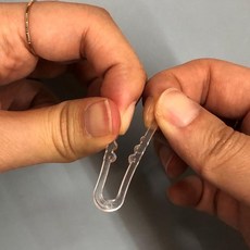 세탁소클립 셔츠 양말 의류포장 플라스틱 클립 투명 와이셔츠고정 셔츠포장클립 새옷클립 와이셔츠포장클립, 1개, 상세페이지 참조