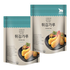 요기푸드 대한제분 곰표 튀김가루 1kg, 2개