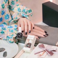 IEI 水性可剝持久型指甲油 黑豆豆 W55 (台灣製造 兒童成人皆可使用), 1個