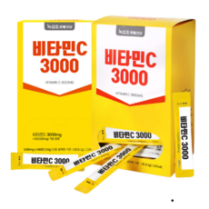 녹십초 비타민C 3000 먹기좋은 레몬향 비타민 부모님영양제 비타민씨, 1개, 100회분