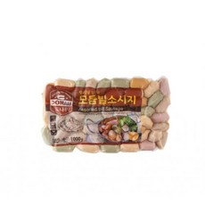 캠핑 모듬빌 소시지 도나우, 1kg, 1개