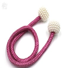 만무리 진주볼 커튼 고정 스트랩 커튼타이끈