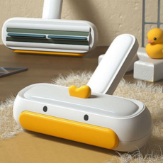 털 제거 브러쉬 극세사 고양이 의류 청소용 털 제거 소파 반려동물 핸디형 강아지 재사용 휴대용 간편 애묘, 오리 브러쉬