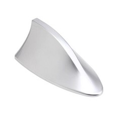 자동차 상어 지느러미 안테나 라디오 신호 루프 스타일링, 1. Silver