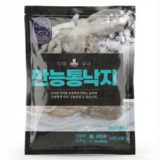 자연산 만능 통낙지, 3개, 500g