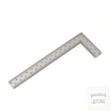 공구존 스텐 직각자 (15cm) 은색자