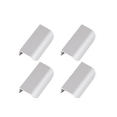 家具拉手 隱藏式抽屜 內置櫥櫃 水槽翻蓋拉手 正面固定, 4個