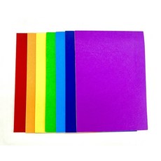 A4 접착펠트지 벨크로접착시트 펠트지 접착 칼라, 접착, 노랑