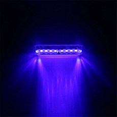 차량용 태양광 LED 알람 조명 방수 사이드 마커 표시등 모토 트레일러 충돌 방지 깜박이 후방 경고등, 2) 2