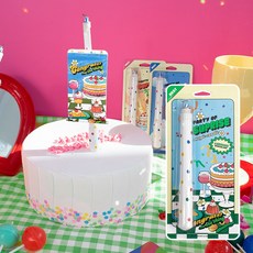 똑소녀 특이한 생일초 생일축하 파티용품, 1개, 레트로