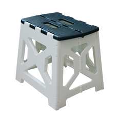 [아리노] 국산 접이식 의자 휴대용 캠핑용 폴딩 간이 플라스틱 미니 의자 스툴, 네이비 대, 1개