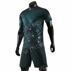 족구 의류 남자 축구 배구 유니폼 반바지 반티 저지 스포츠 성인 세트, L, 연한 초록색