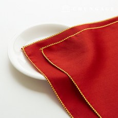 천가게 보자기 고급 선물 예단 답례품 명절 포장지 황금 공단보자기 75cm, 10장, 17) 레드