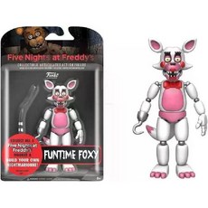 FNAF 프레디의피자가게 프레디 피자가게 나이트메어 폭시 치카 야광 피규어, U