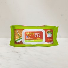 홈인더스트리 물걸레청소포 고급형 대형 25매 5개