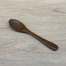 가정용 자완무시 차완무시 그릇 일본 가정식 일본식 오마카세 D, 12.5CM 작은 나무 숟가락